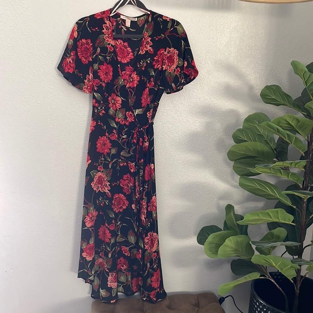 Forever 21 Floral Wrap Dress